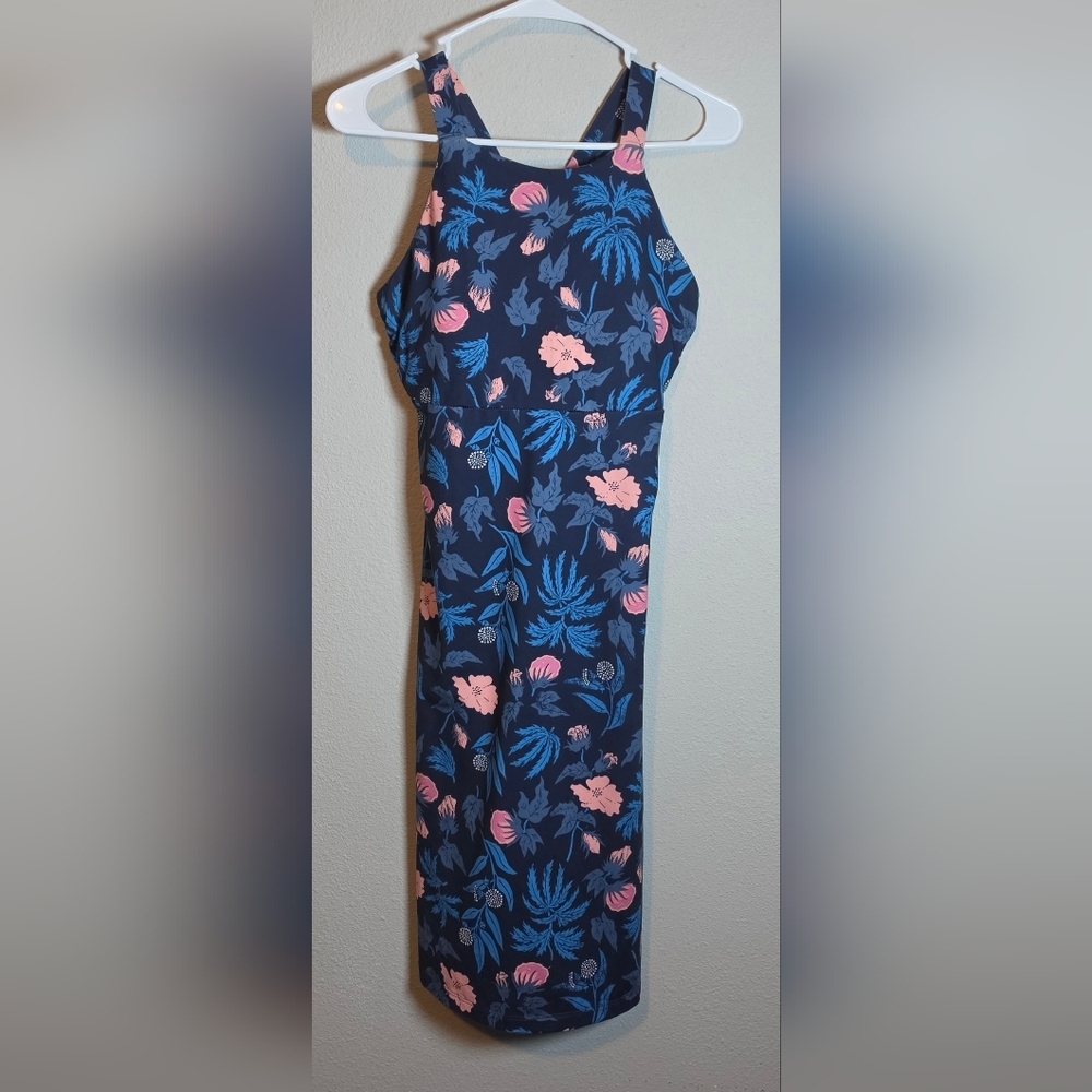 Patagonia Magnolia Spring Dress Size S Floral Outdoor Sundress Sleeveless - Picture 3 of 9